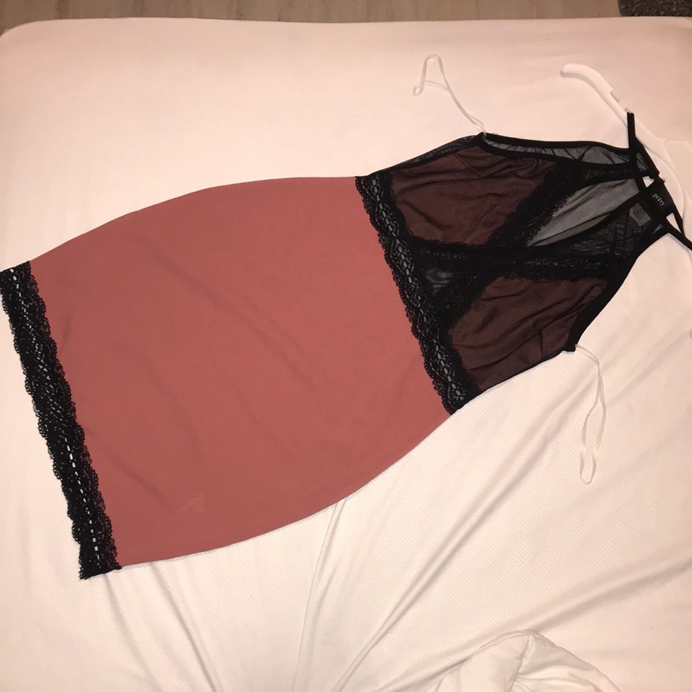 Privy Lace & Mesh Dress